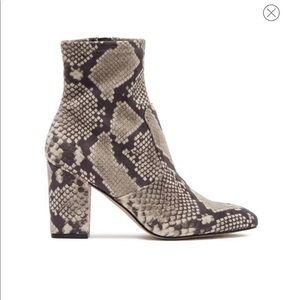 Steve Madden Snakeskin Booties